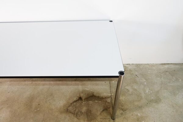 USM Haller Schreibtisch Perlgrau 175 x 75 - Image 3